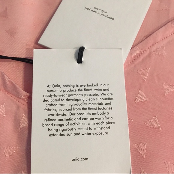 Onia Square Neck Pink Coverup - Picture 7 of 11